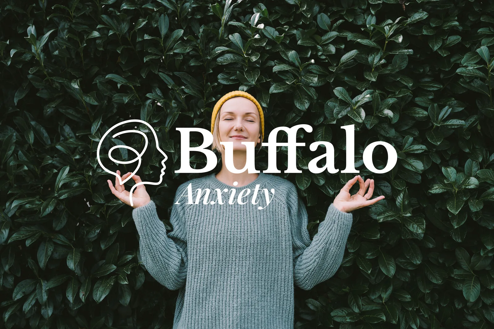 Buffalo Anxiety identity photographed against deep green foliage