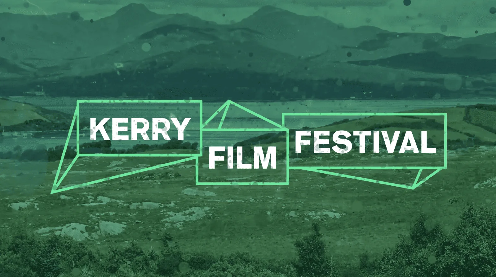 Visual branding for Kerry Film Festival, a website design example.