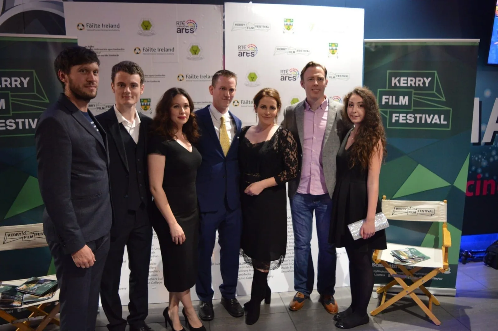 Graphic House Limerick team at Kerry Film Festival event.