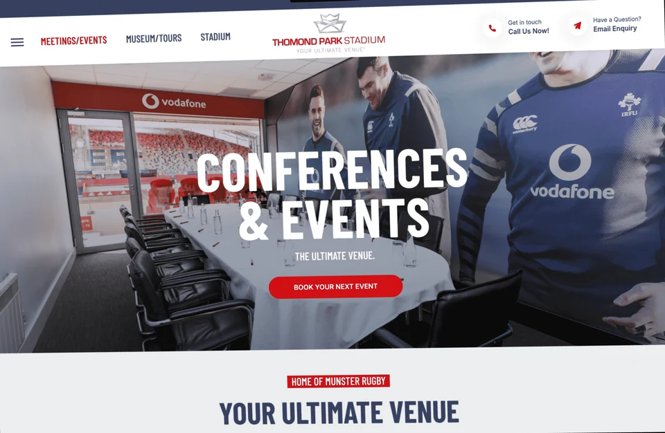 Thomond Park: the recovered screen
